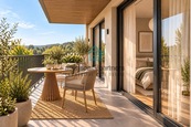 bytu 2KK s prostorným balkonem 16,91m v Resortu Hluboká, cena 7619100 CZK / objekt, nabízí 