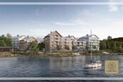 Luxusní apartmán 1+kk v první linii u vody PŘÍSTAV LIPNO, cena 4366210 CZK / objekt, nabízí 